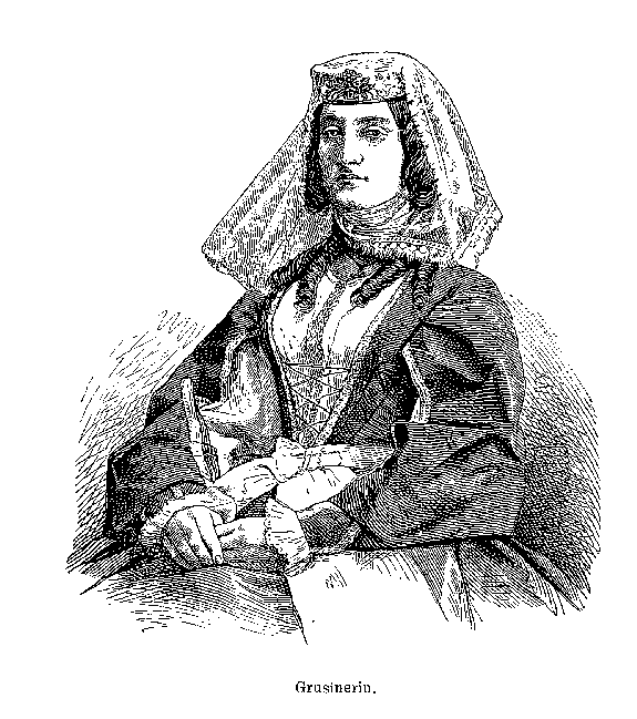 ქართველი ქალი – Femme géorgienne 